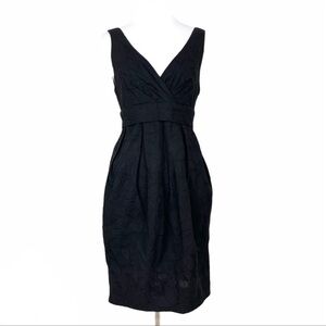 Black Halo LBD Black Dress Size Small